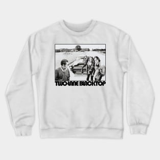 Two Lane Blacktop Crewneck Sweatshirt